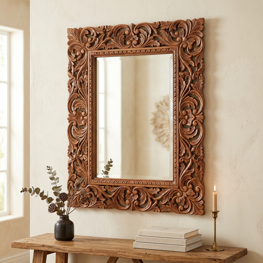 Wooden Frames & Mirrors